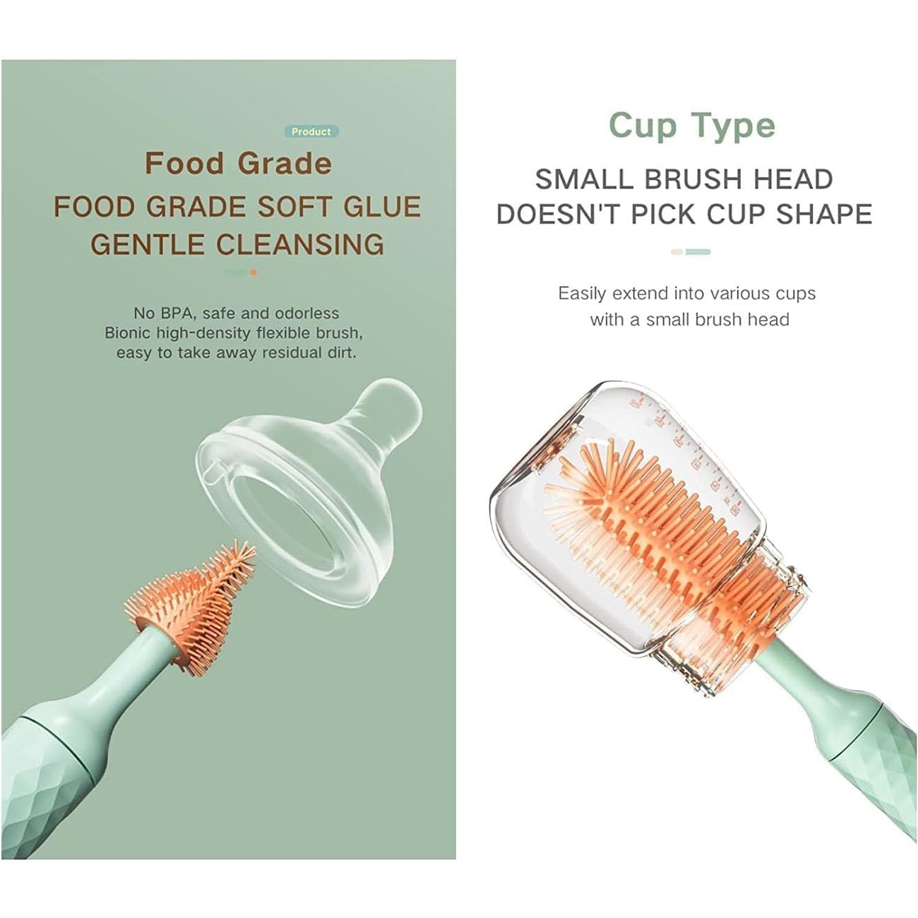 Electric Baby Bottle Cleaner Set