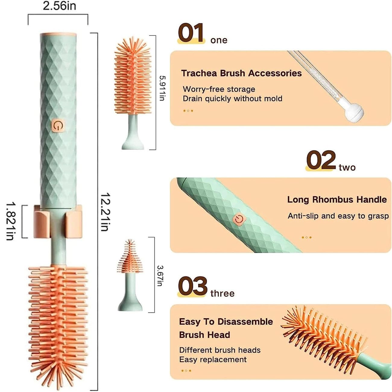 Electric Baby Bottle Cleaner Set