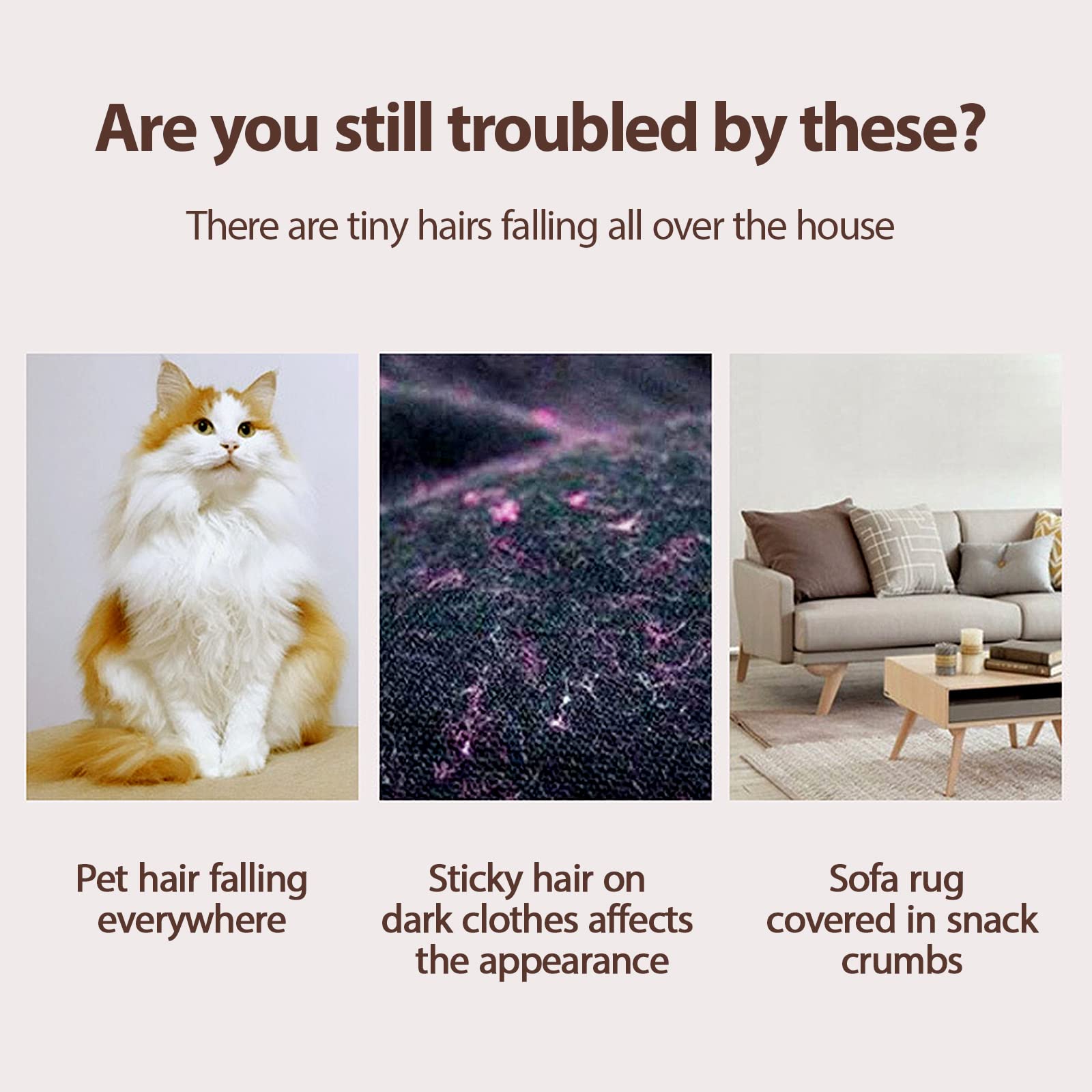 😺Pet Hair Remover Roller😺