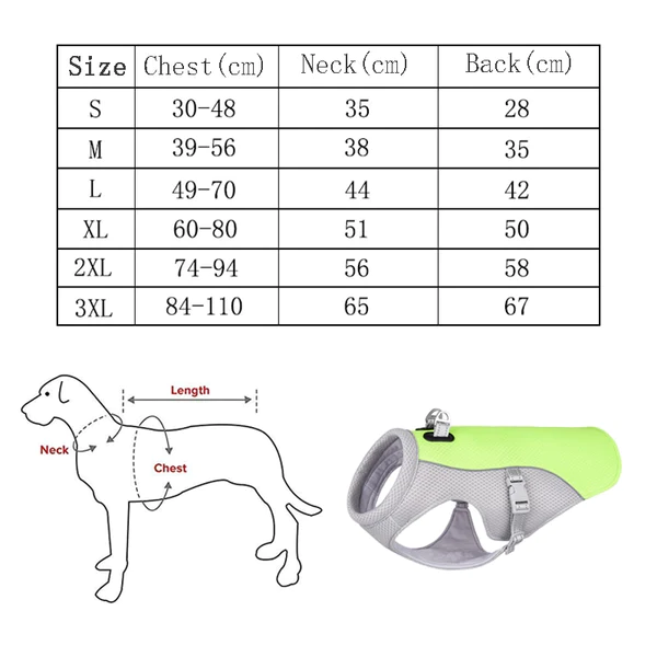Dog Core Cooling Vest