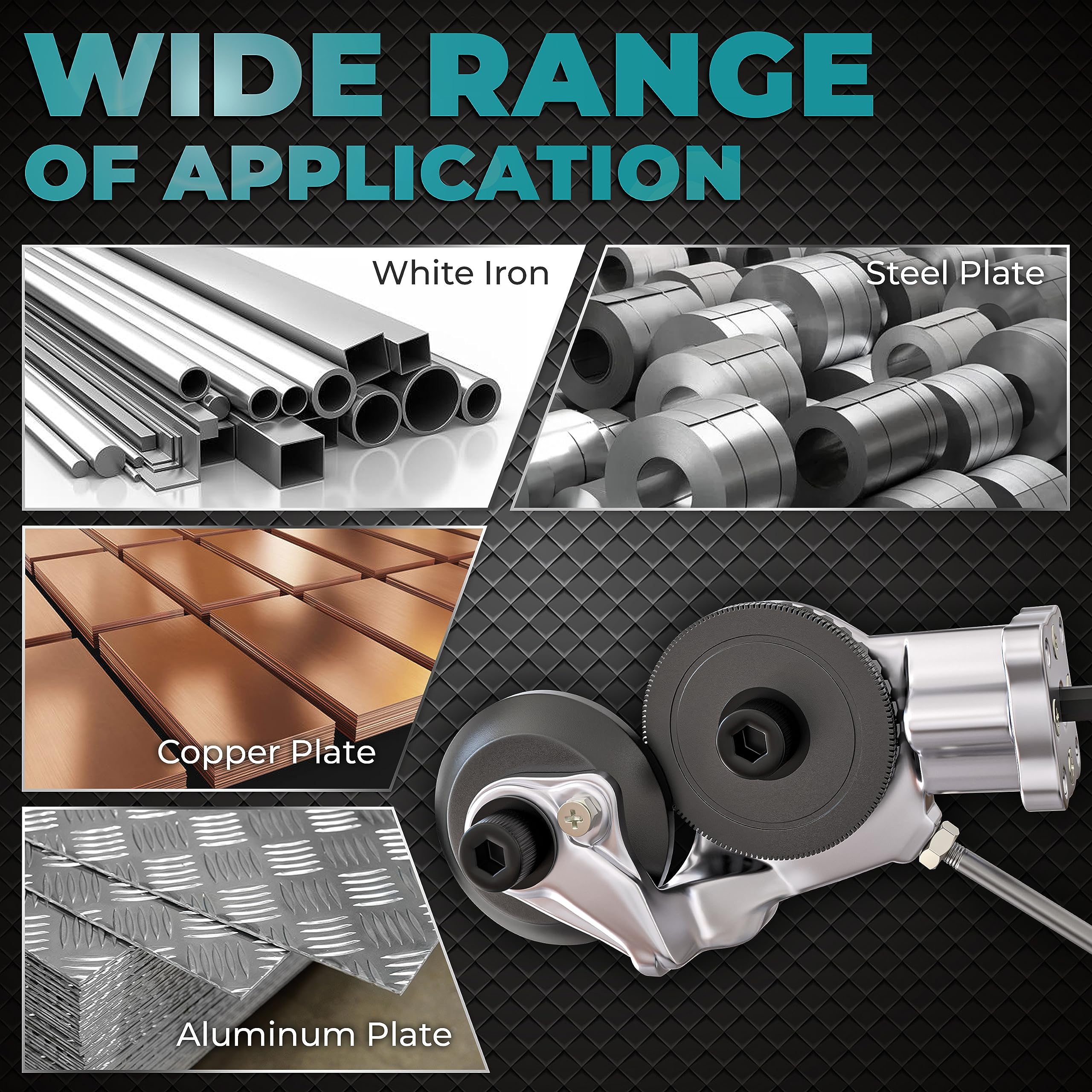 Keilini™ Electric Drill Plate Cutter