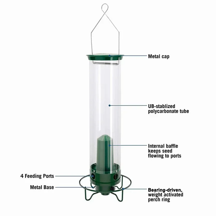 (🔥Last Day Promotion 48% OFF🔥) Squirrel-Proof Bird Feeder(Buy 2 Get Extra 10% OFF &Free Shipping)