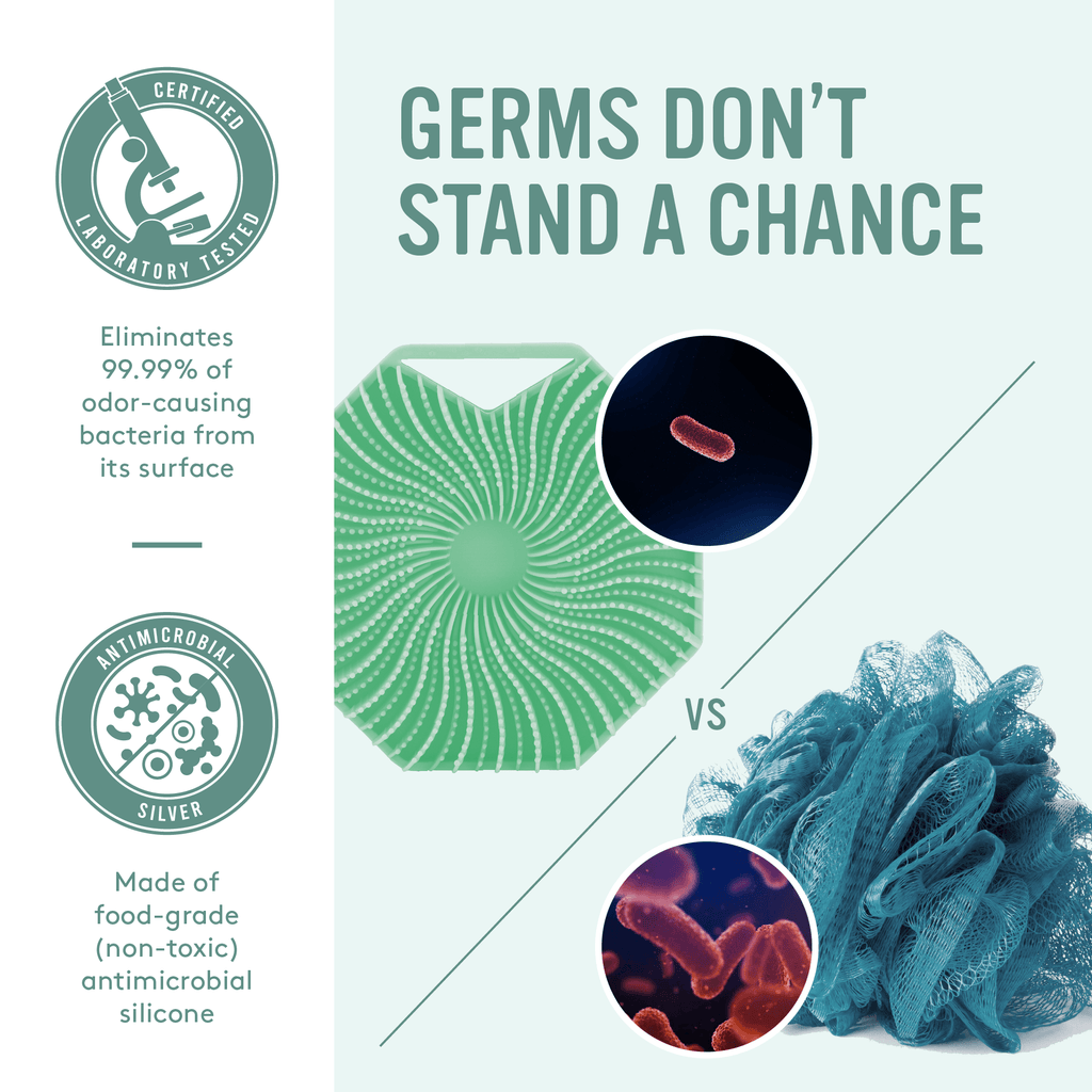 Eco-friendly Finned Bath Brush