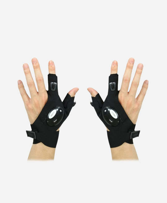 Tactical LED Flashlight Gloves