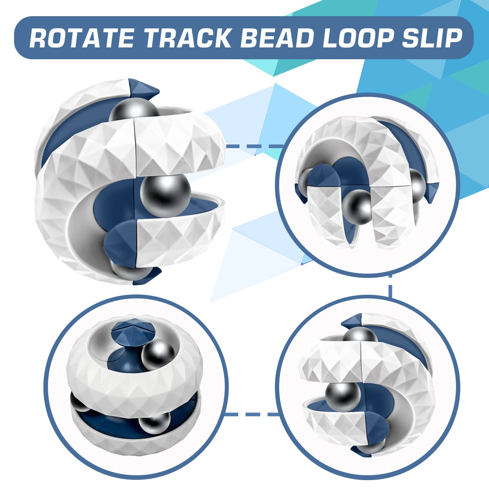 Track Pinball Finger Spinner