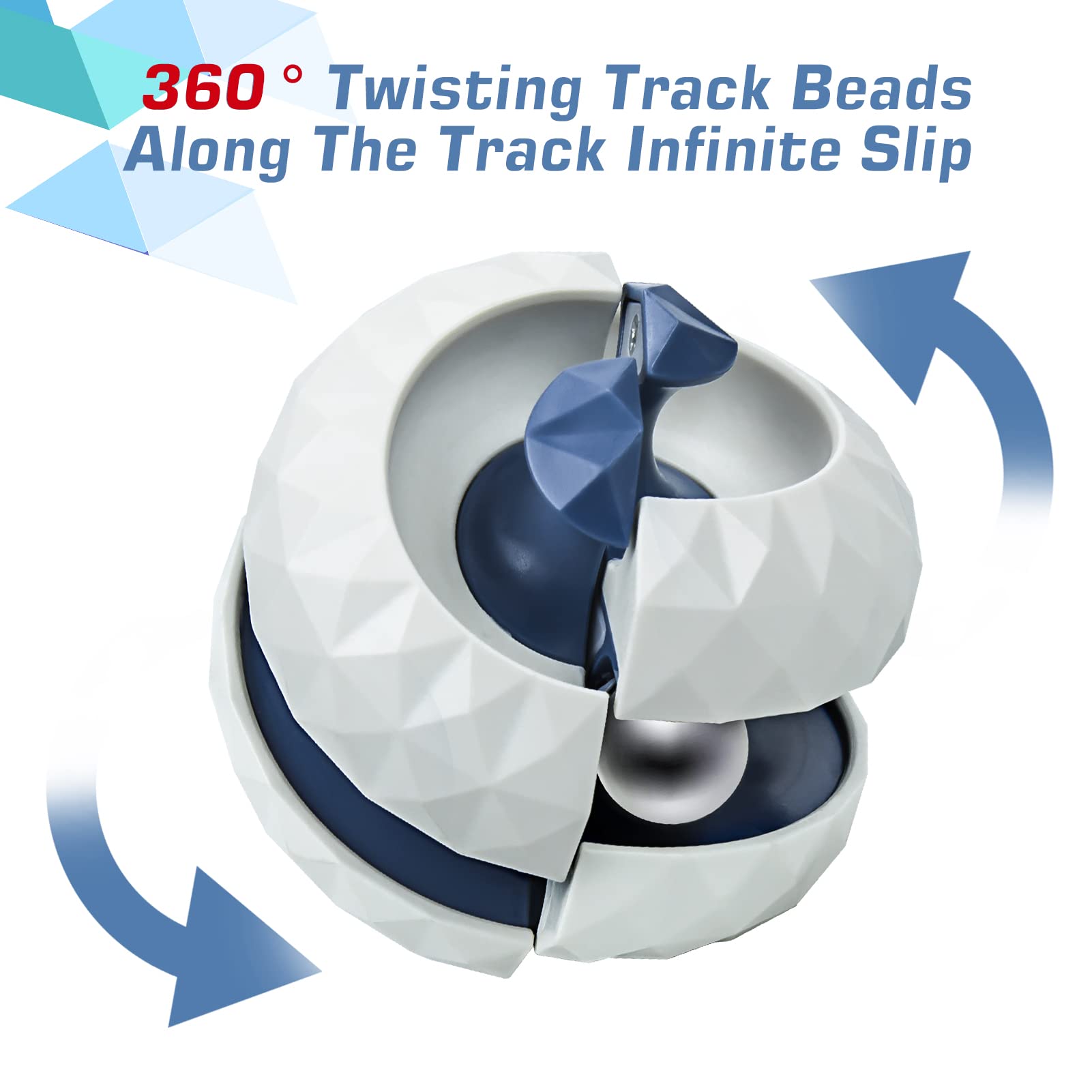 Track Pinball Finger Spinner