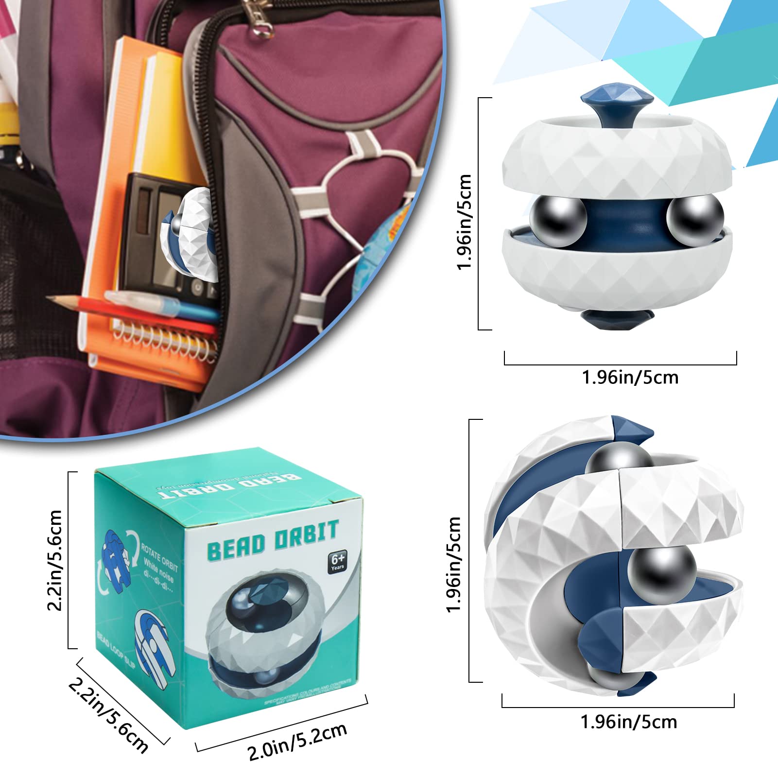 Track Pinball Finger Spinner