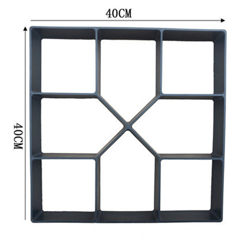 Garden Path Making Mould Diy Concrete Pavement Garden Path Mold