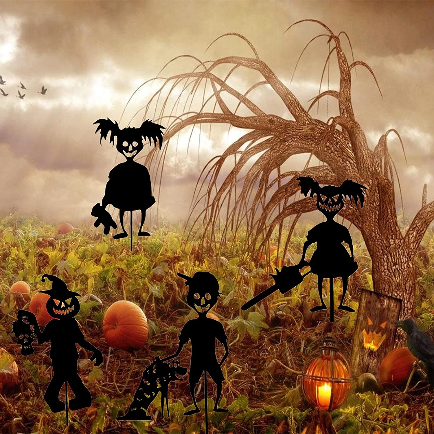 Cute Ghost Zombies - Metal Art