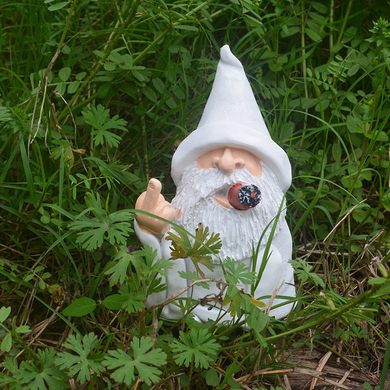 Garden Gnome Resin Statue
