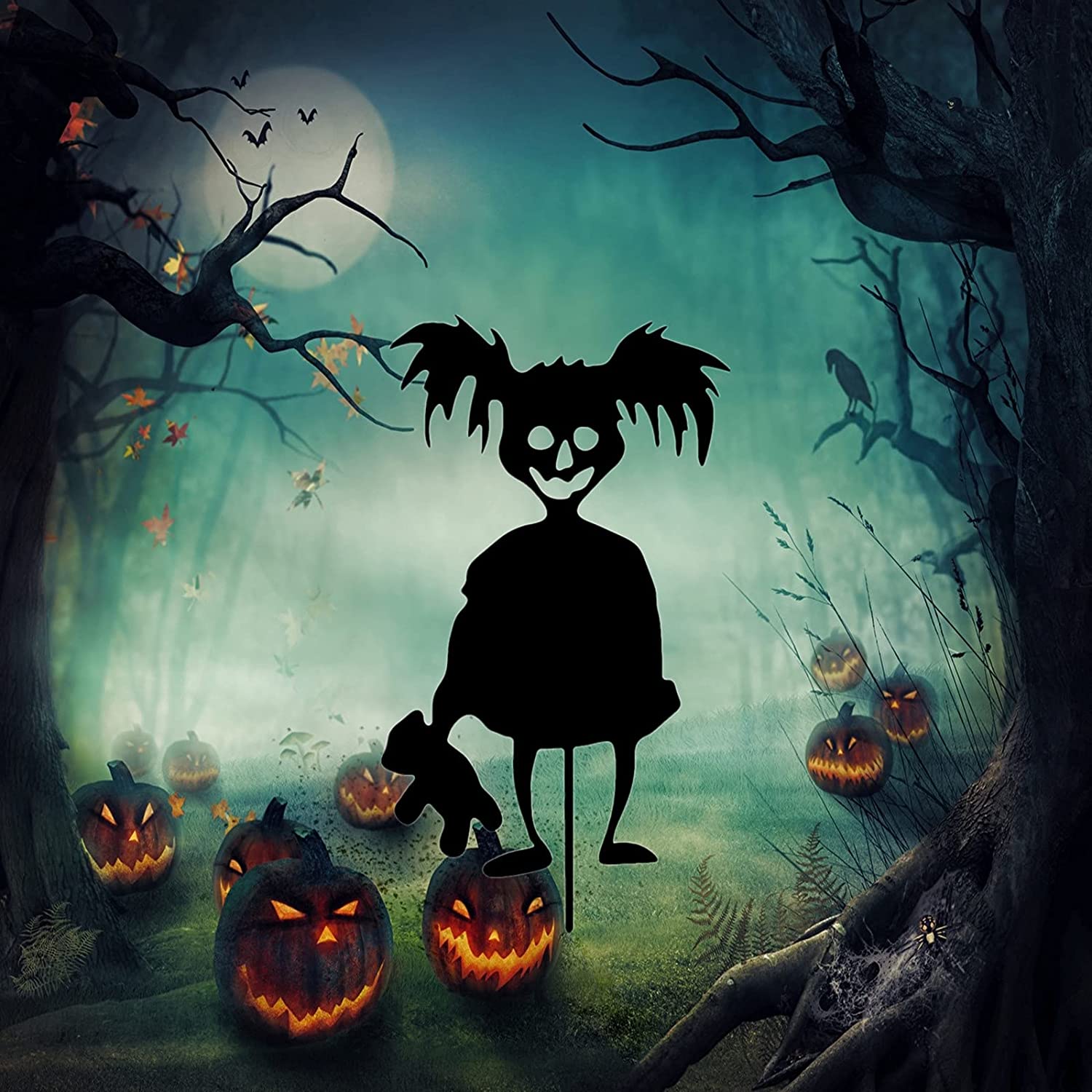 Cute Ghost Zombies - Metal Art