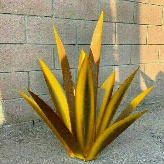 Antirust Metal Tequila Agave Plant