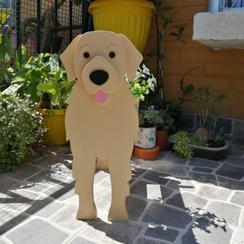 Golden Retriever Planter