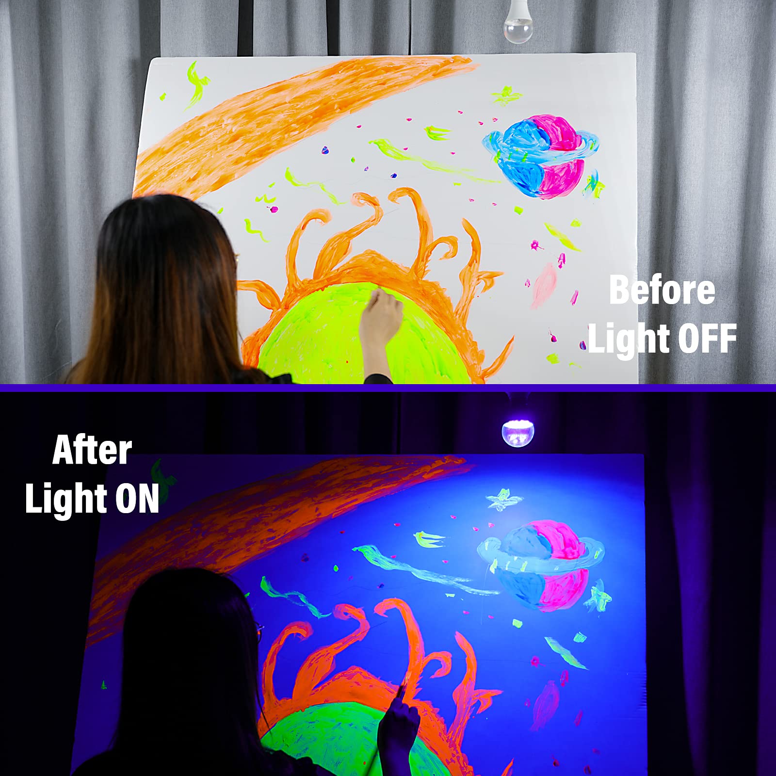 UV LED Black Light Bulb