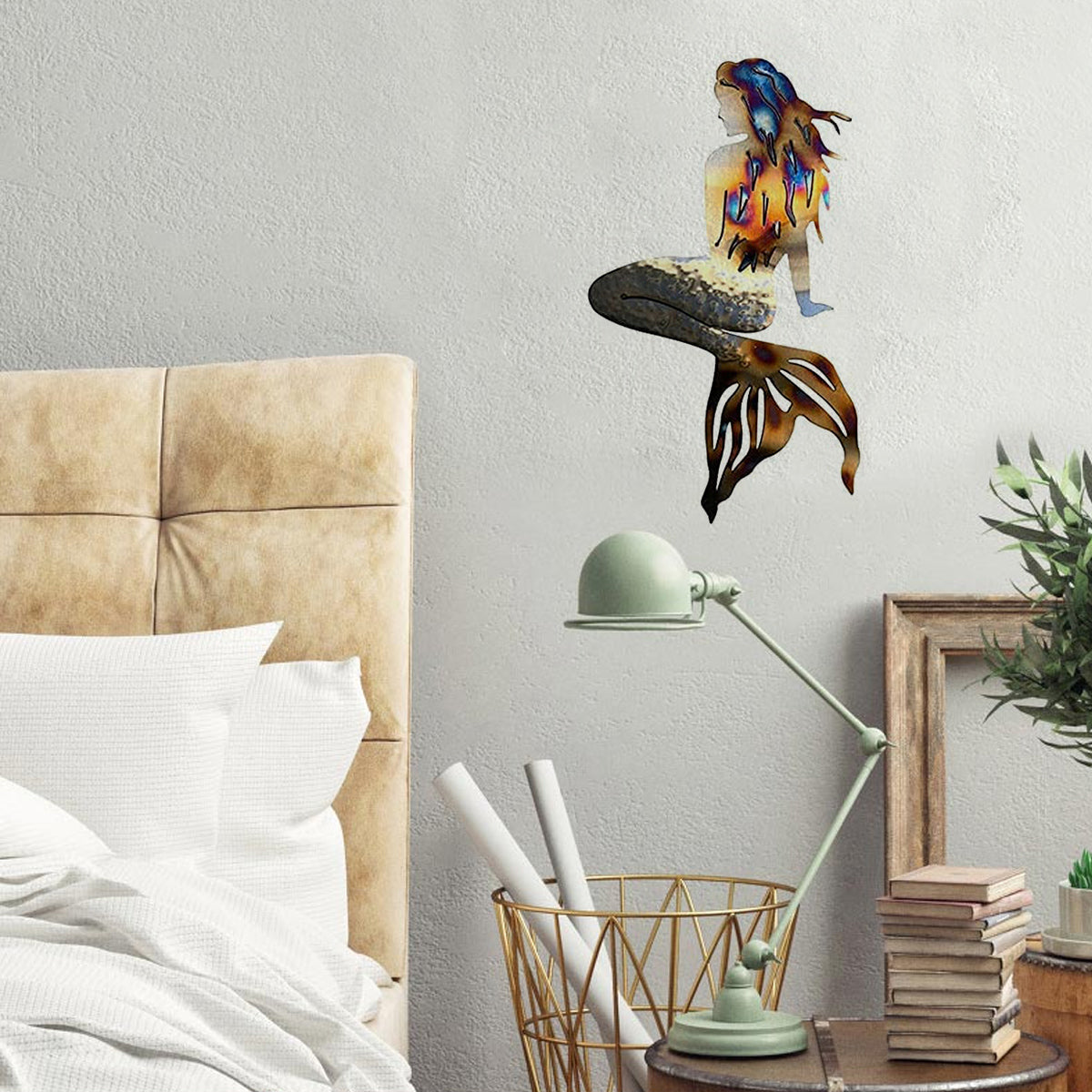 Mermaid Metal Wall Art