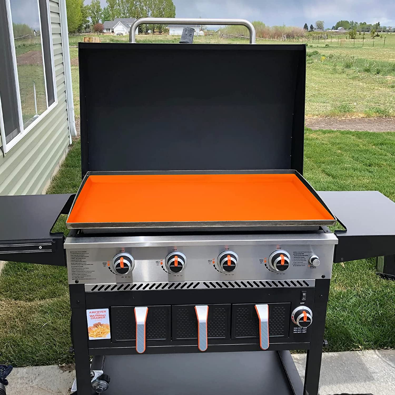  Heavy Duty Food Grade Silicone Grill Cover Mat 