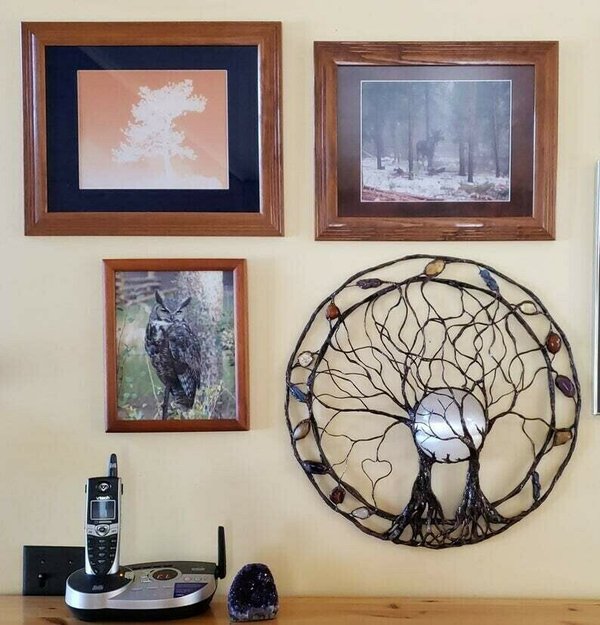 Circle Of Life-Metal Tree Wall Art