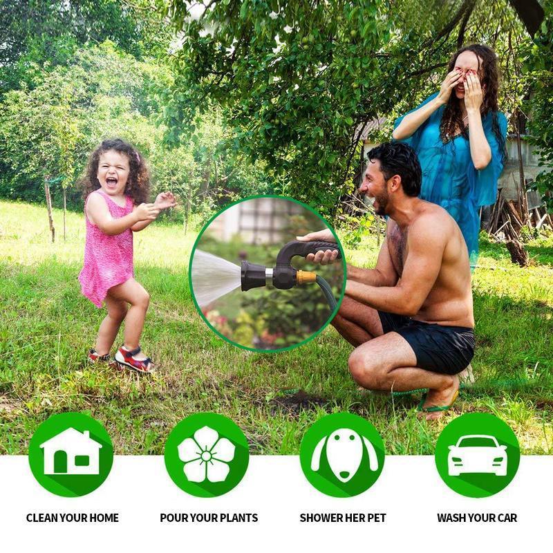 High pressure nozzle for car garden tool