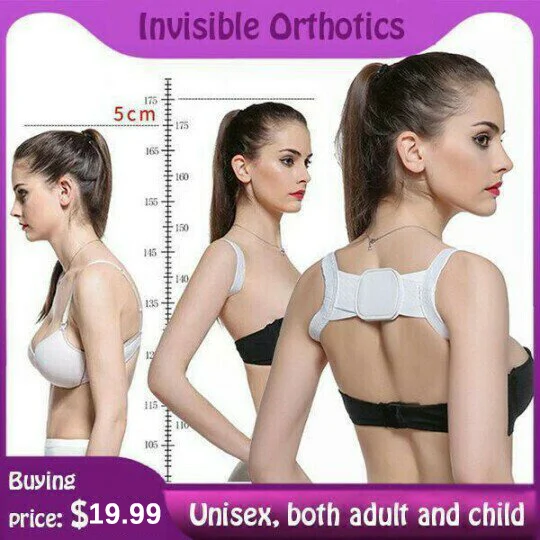 Invisible Back Posture Orthotics - Unisex Adult and Child