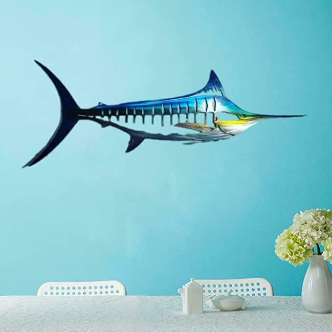 Shark Metal Wall Art