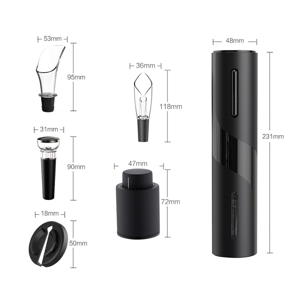 Rechargeable Electric Wine Bottle Opener Set