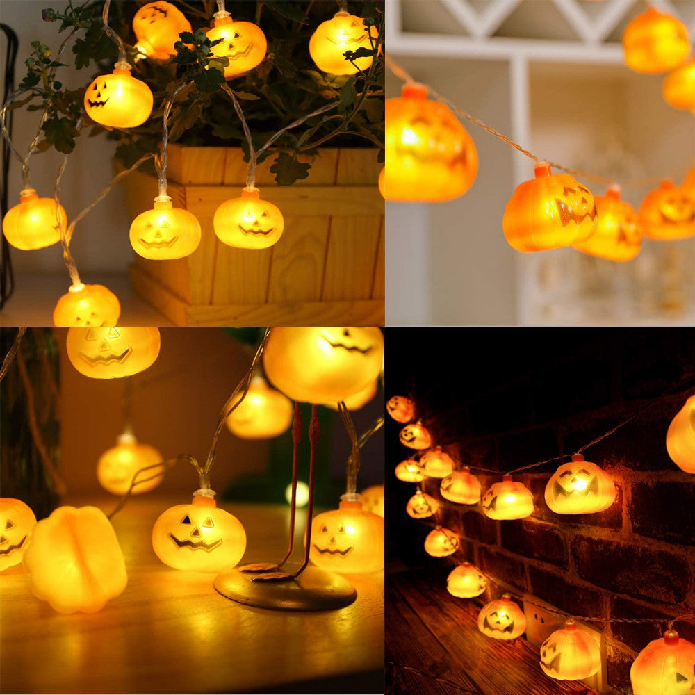 Halloween Decoration Pumpkin String Lights