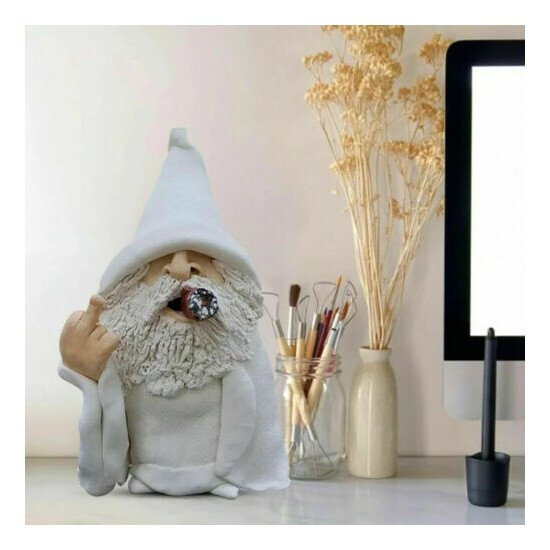 Garden Gnome Resin Statue