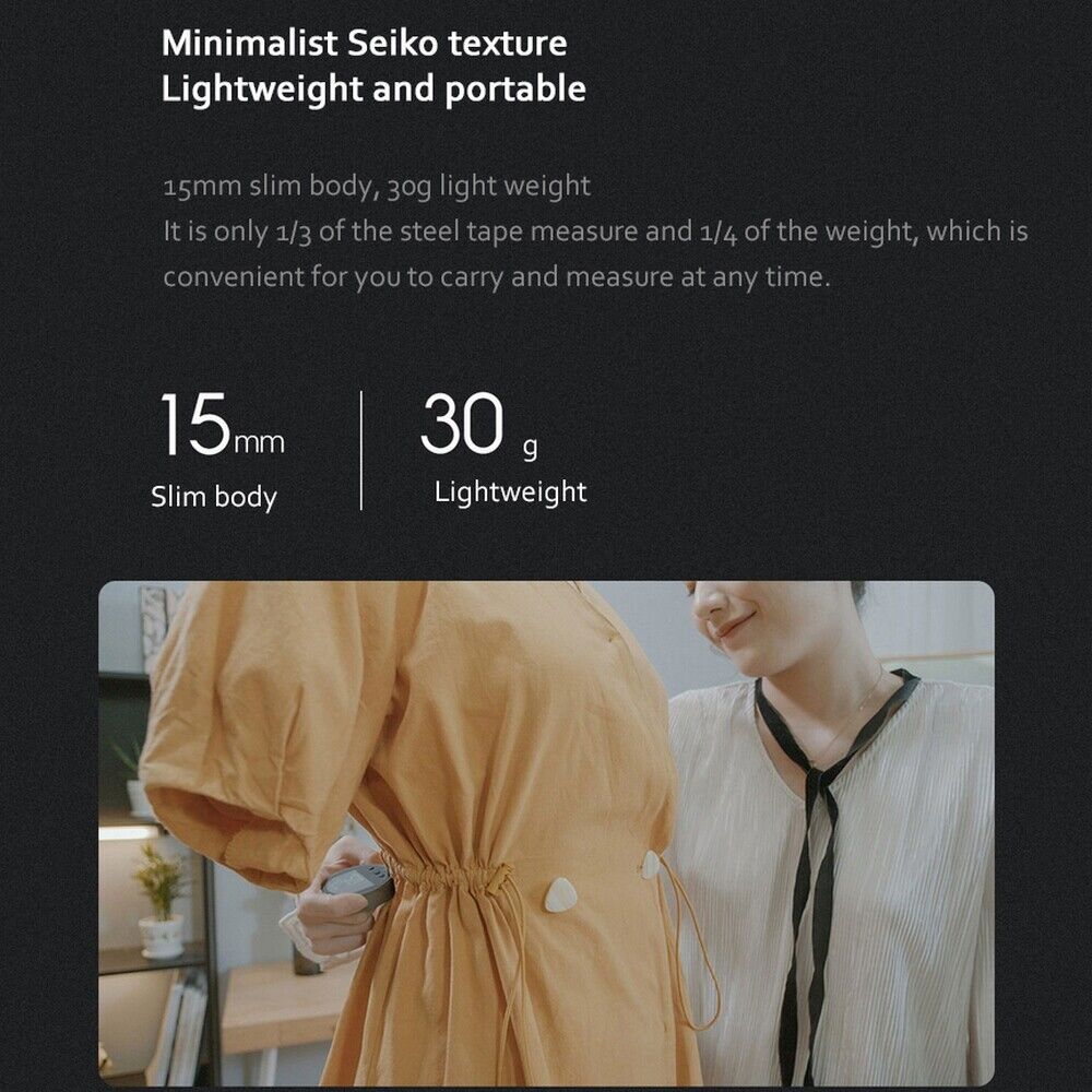 Rechargeable Digital Electronic Ruler Tape Portable Rangefinder Distance Meter