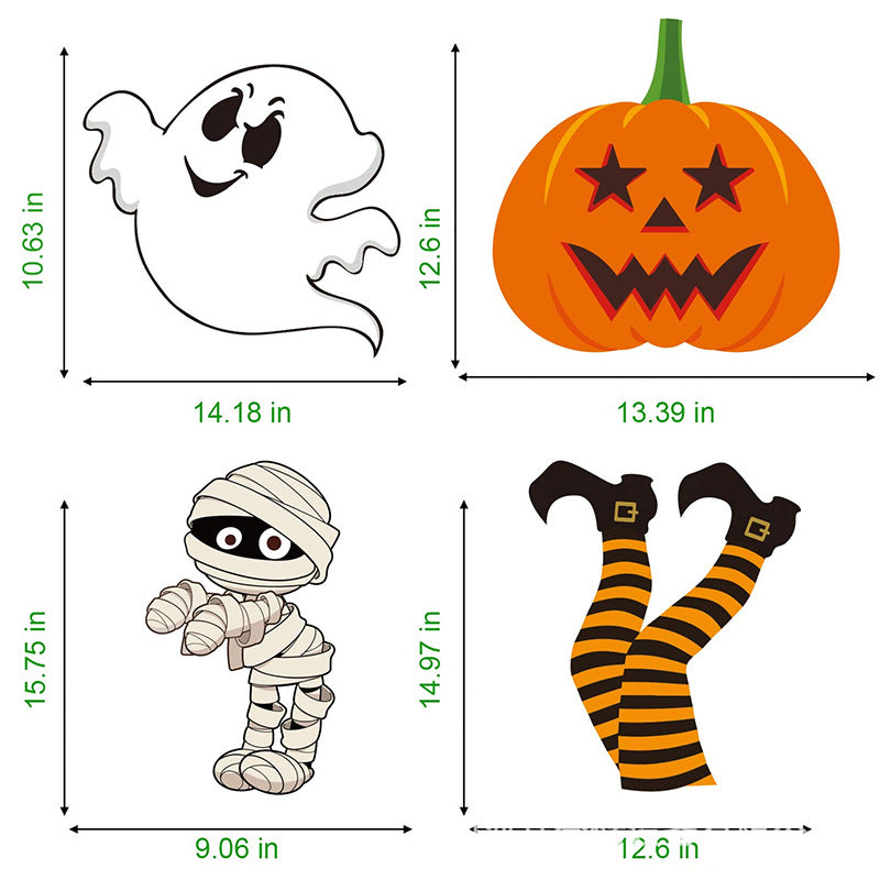Halloween Yard Signs Stakes Decorations