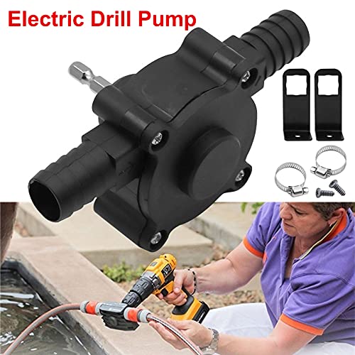 Hand Electric Drill Drive Self Priming Water Transfer Pump