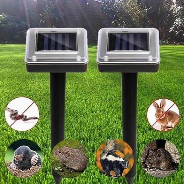 🔥Solar Power Mouse Mole Snakes Pest Rodent Repeller（2 Types to Choose）
