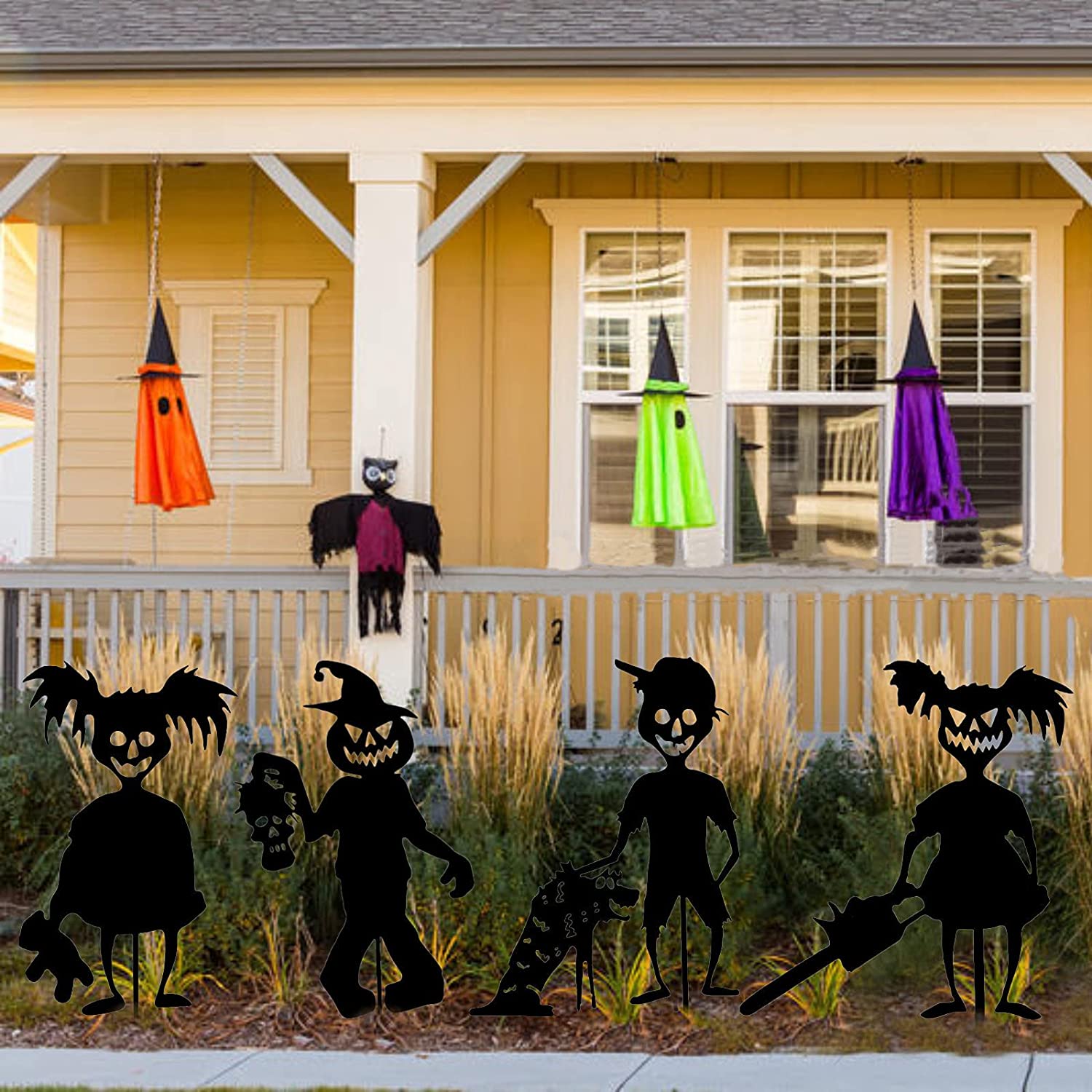 Cute Ghost Zombies - Metal Art