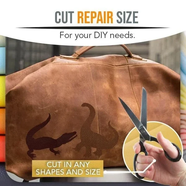 Self-Adhesive Leather Refinisher Cuttable Sofa Repair