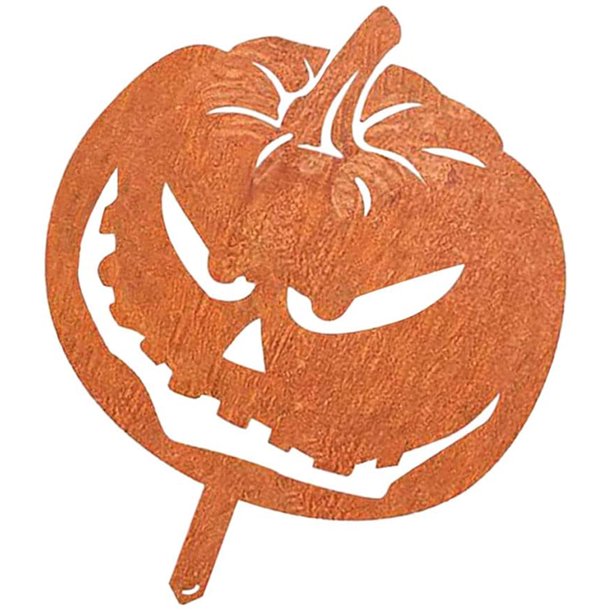 Halloween Garden Ornaments Spooky Pumpkin