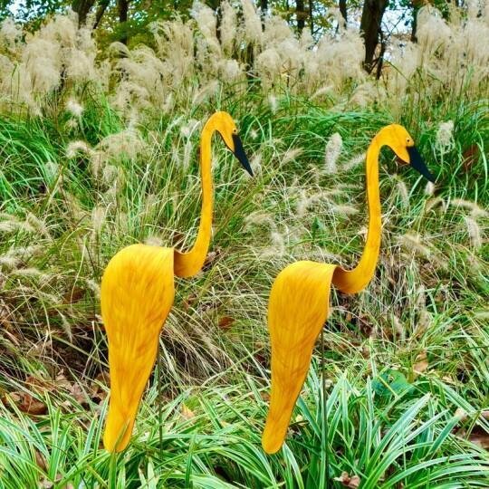 Swirl Bird-a whimsical and dynamic bird that spins with the slight garden breeze