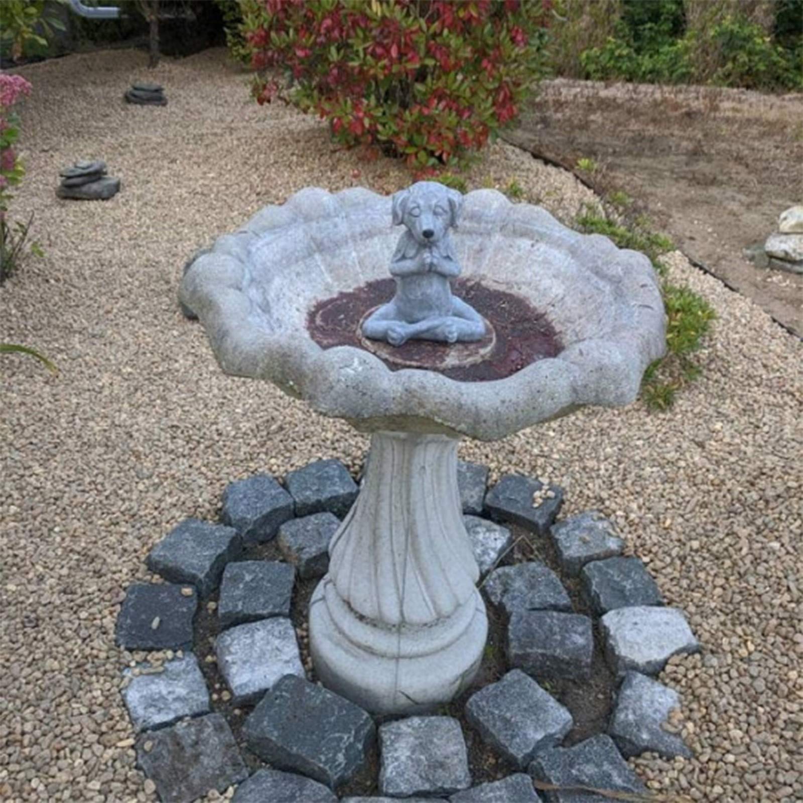 Dog Buddha Meditation Statue