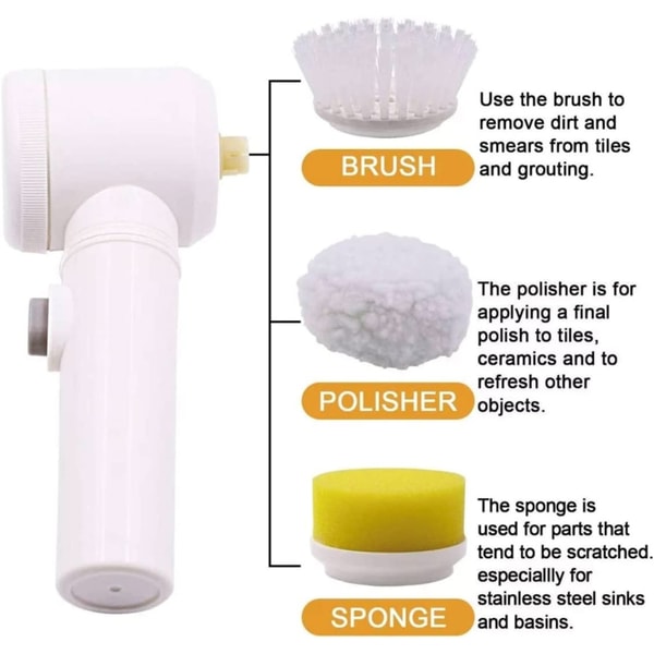 Multifunctional Handheld Electric Cleaning Brush