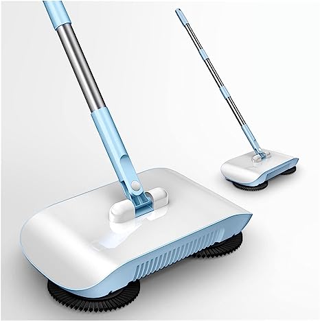 2 In 1 Automatic Hand-Pushed Sweeping Robot Set