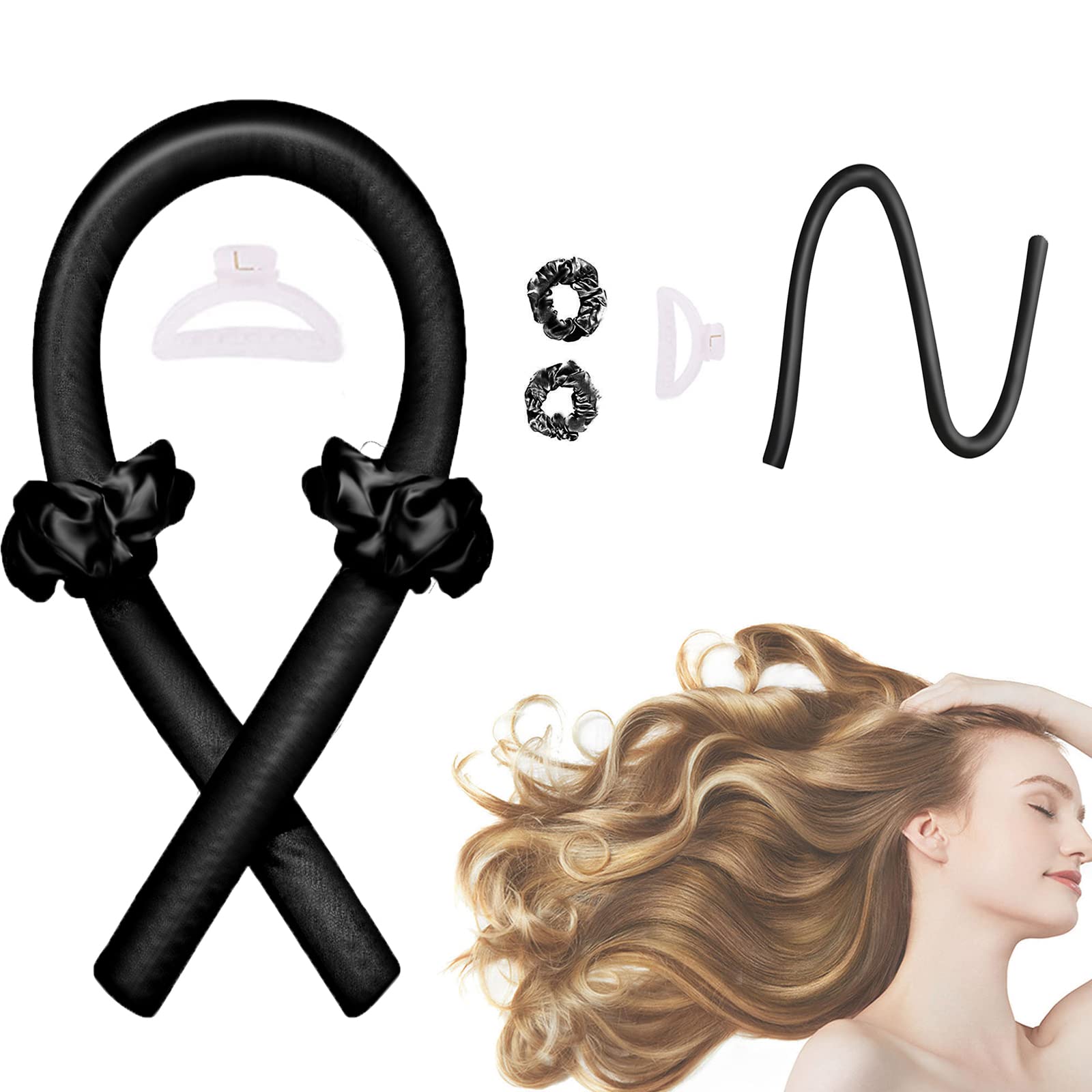 Heatless Curling Rod Headband