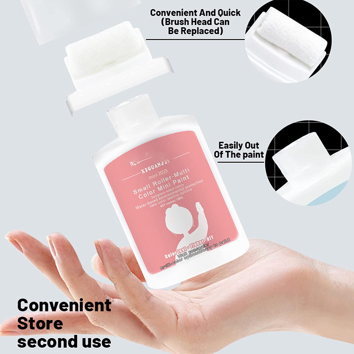 Small Roller Wall Patching Brush