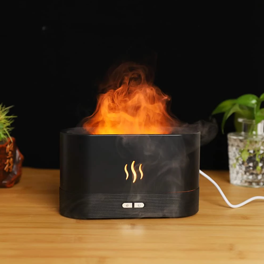 Aromatherapy Flame Effect humidifier 