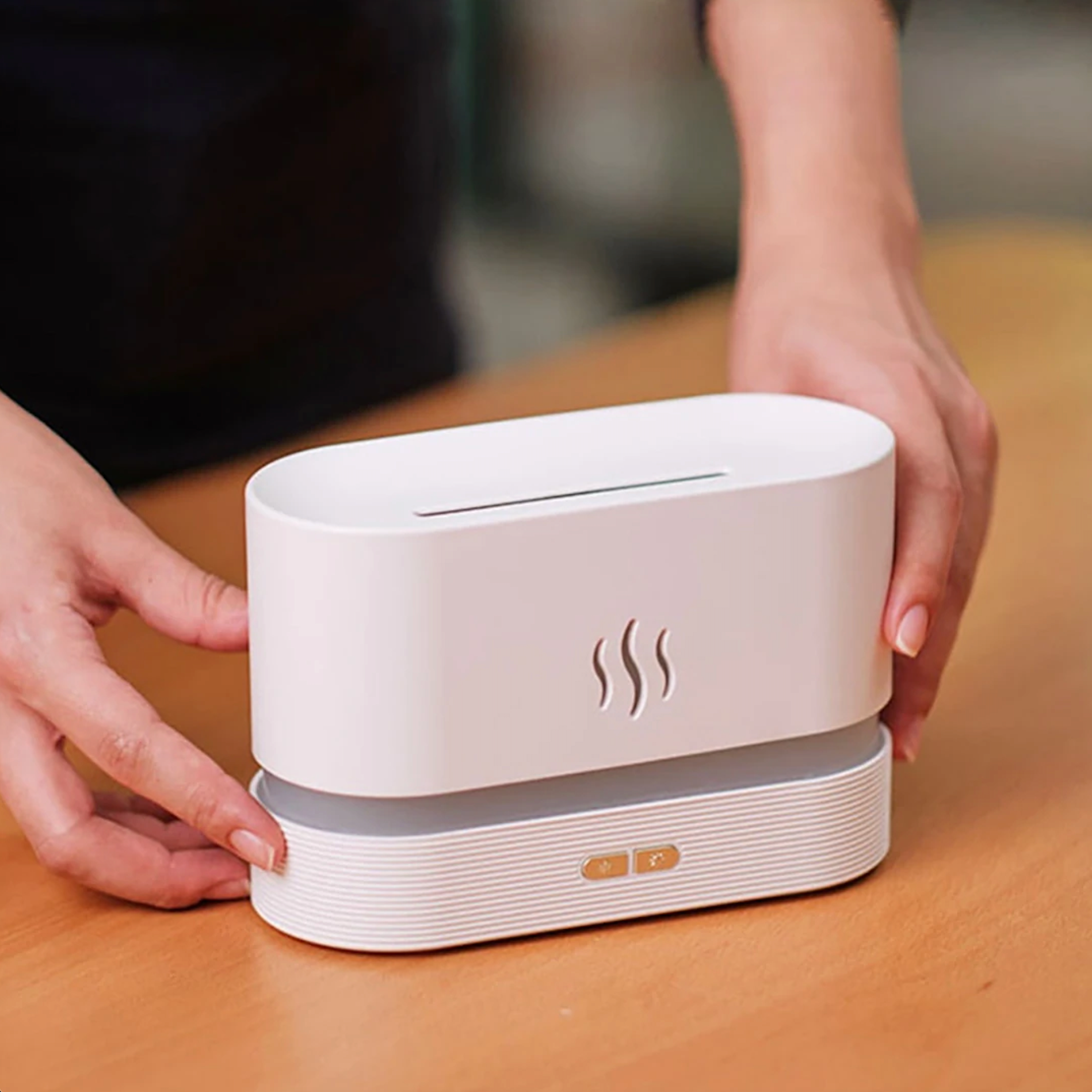 Aromatherapy Flame Effect humidifier 