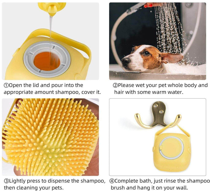 BubbleBrush | Silicone Brush for Easy Bathing