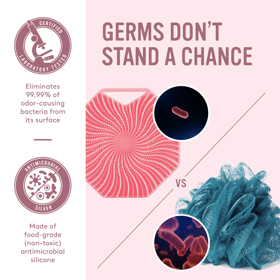 Eco-friendly Finned Bath Brush