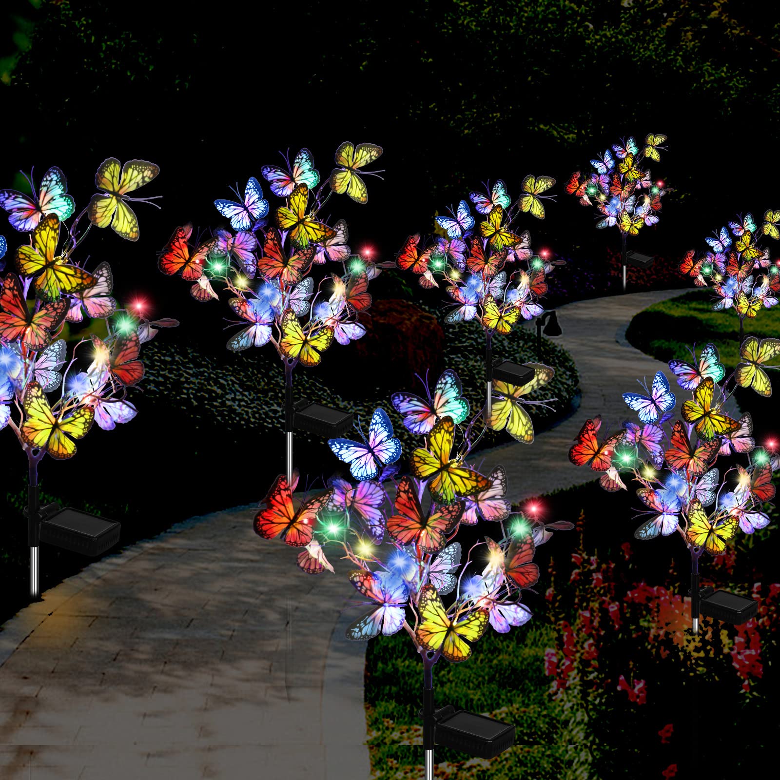 🔥Last Day Promotion 70% Off - Solar Outdoor Butterfly Lights