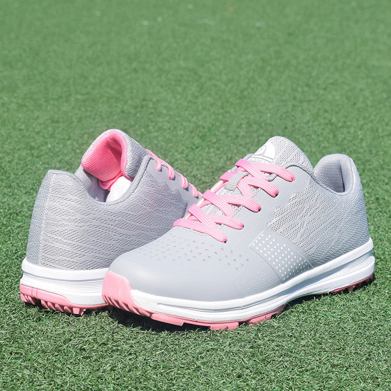 Women's Large Size Waterproof Nonslip Golf Shoes