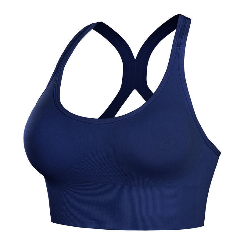 Seamless Cross Wide Strap Breathable Push Up Underwear