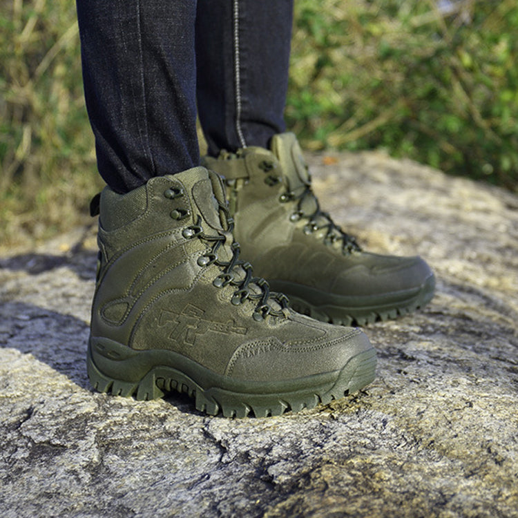 winter outdoor high top hiking shoes