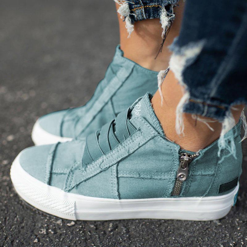 Arch Support Shoes Flat Heels Round Toe