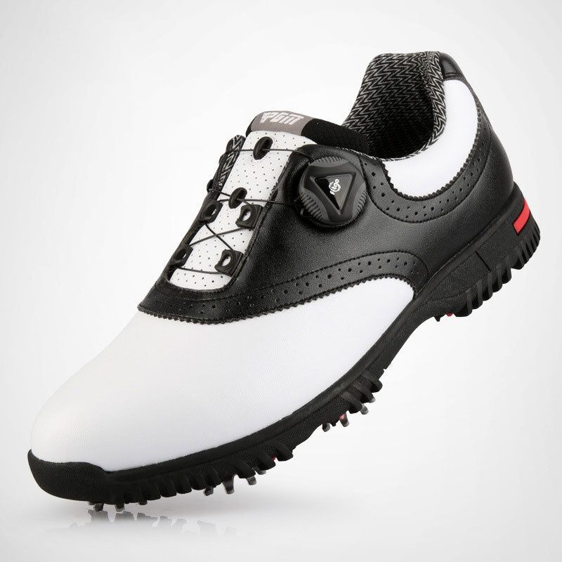 Sursell Men's Golf Shoes Waterproof Non-slip Sneakers